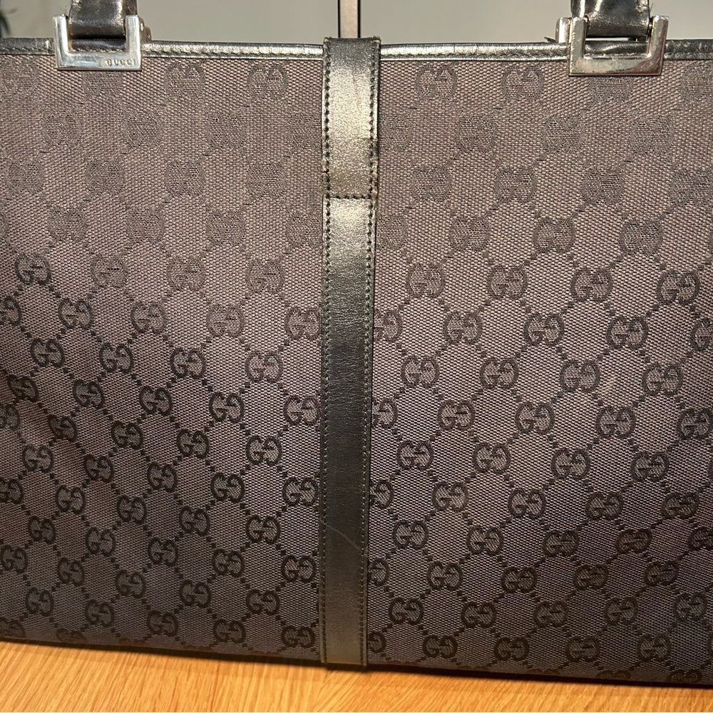 Gucci GG Canvas Jackie Shoulder Bag - Picture 9 of 16